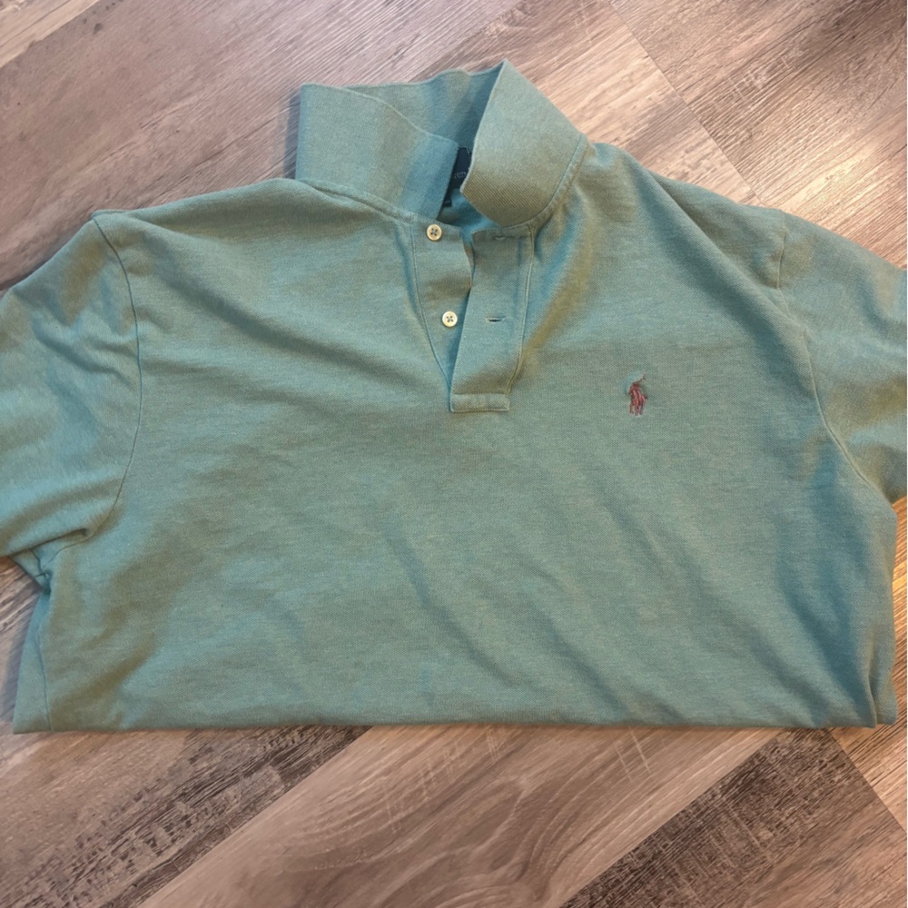 Ralph Lauren Teal Polo Shirt
